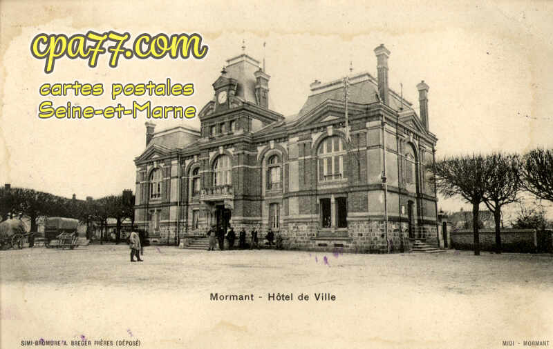 Mormant (Seine-et-Marne) - Hôtel de Ville