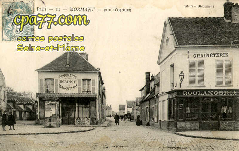 Mormant (Seine-et-Marne) - Rue d&rsquo;Ozouer
