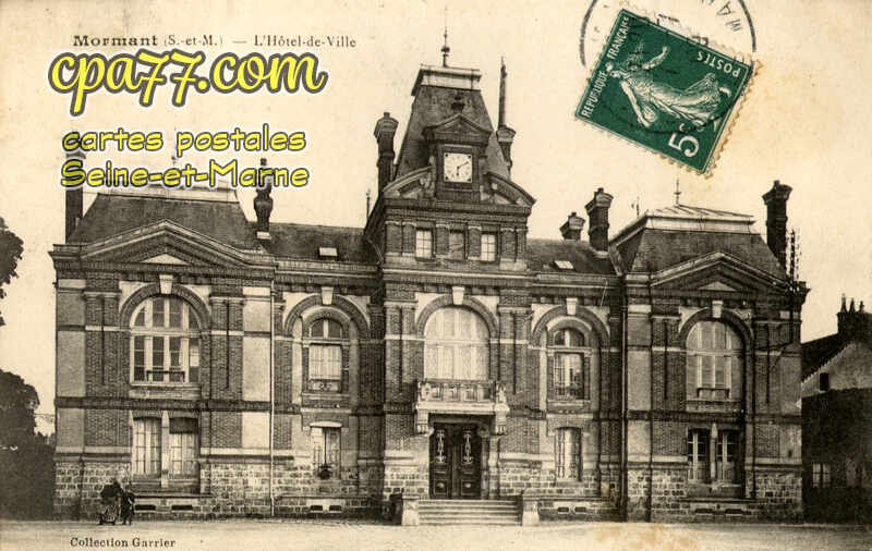 Mormant (Seine-et-Marne) - L&rsquo;Hôtel-de-Ville
