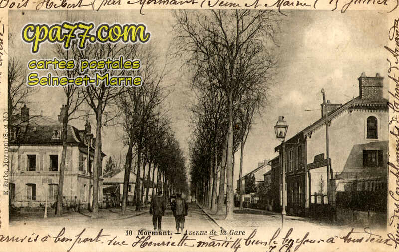 Mormant (Seine-et-Marne) - Avenue de la Gare