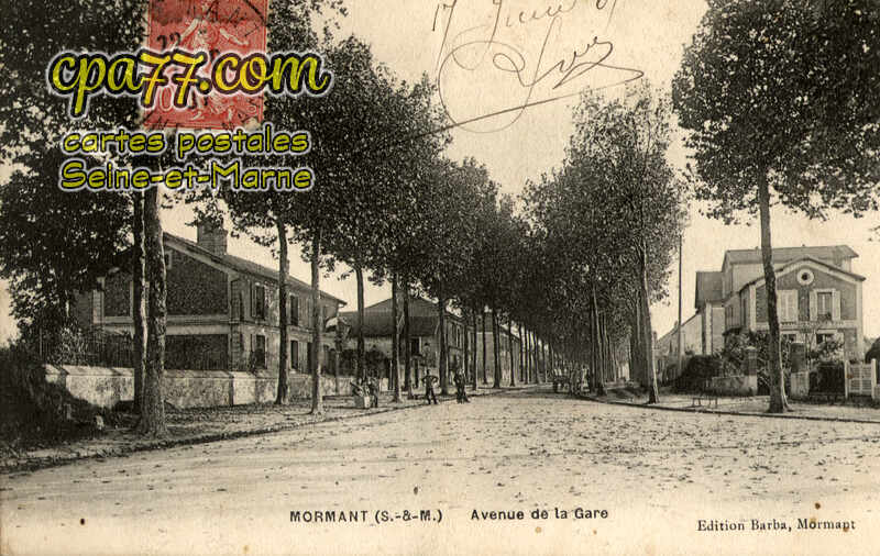 Mormant (Seine-et-Marne) - Avenue de la Gare