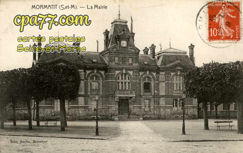 Mormant (Seine-et-Marne) - La Mairie