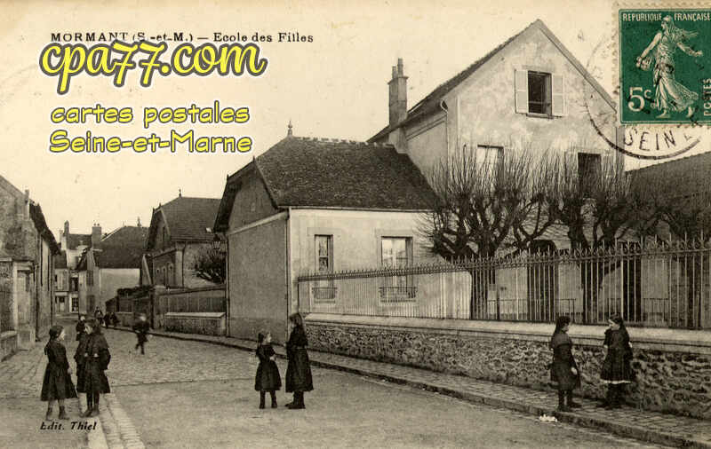 Mormant (Seine-et-Marne) - Ecole des Filles