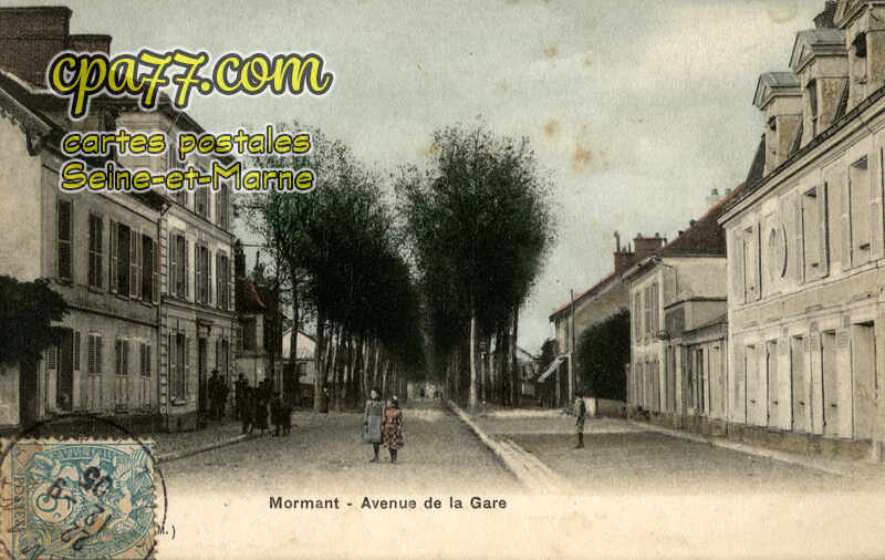 Mormant (Seine-et-Marne) - Avenue de la Gare