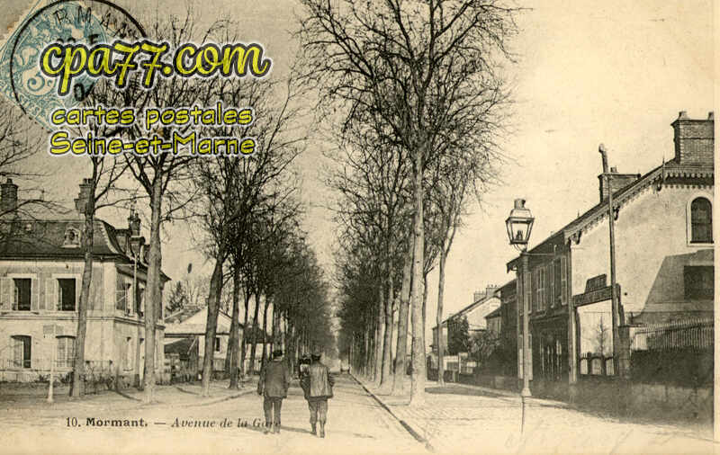 Mormant (Seine-et-Marne) - Avenue de la Gare