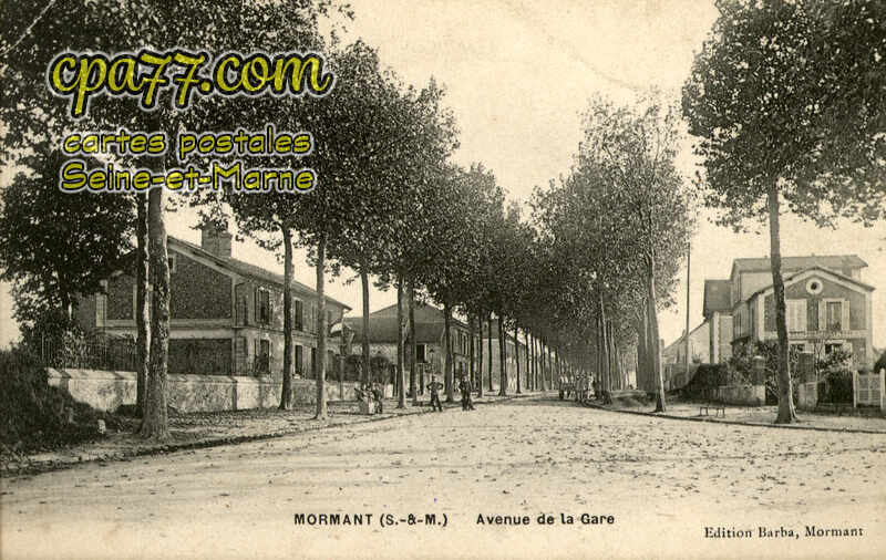 Mormant (Seine-et-Marne) - Avenue de la Gare
