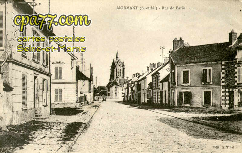 Mormant (Seine-et-Marne) - Rue de Paris