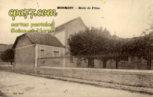 Mormant (Seine-et-Marne) - Ecole des Filles