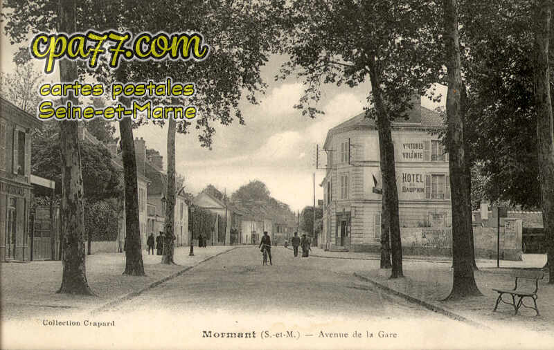 Mormant (Seine-et-Marne) - Avenue de la Gare