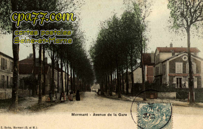 Mormant (Seine-et-Marne) - Avenue de la Gare