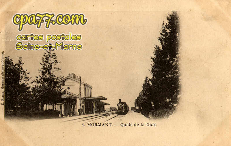 Mormant (Seine-et-Marne) - Quais de la Gare