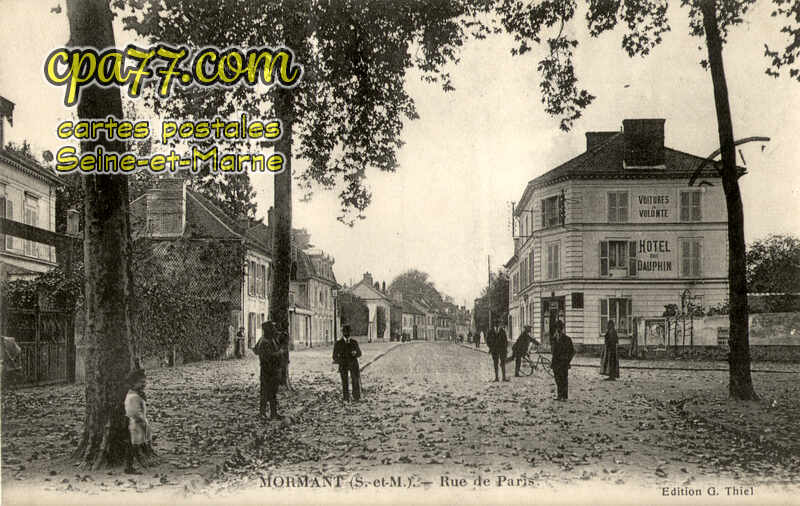 Mormant (Seine-et-Marne) - Rue de Paris