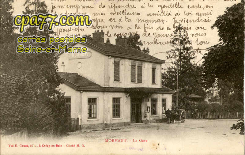 Mormant (Seine-et-Marne) - La Gare