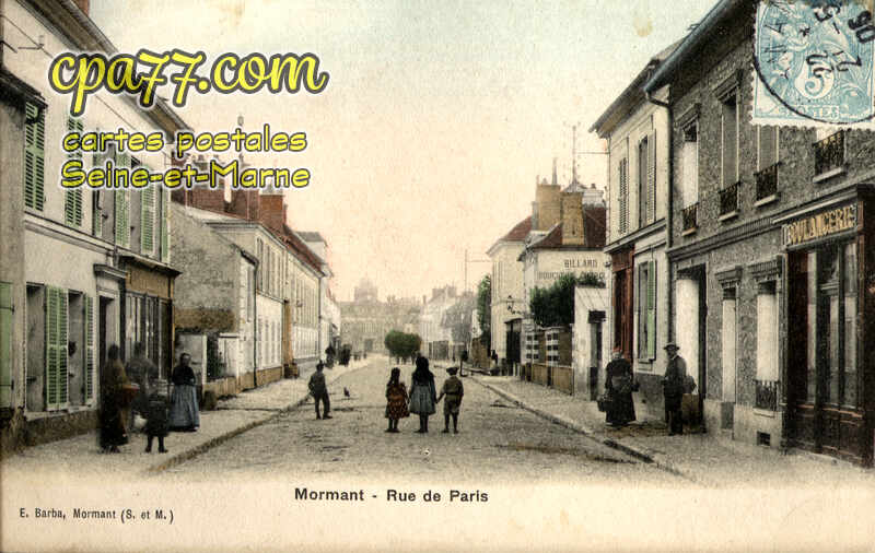 Mormant (Seine-et-Marne) - Rue de Paris