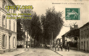 Mormant (Seine-et-Marne) - L&rsquo;Avenue de la Gare