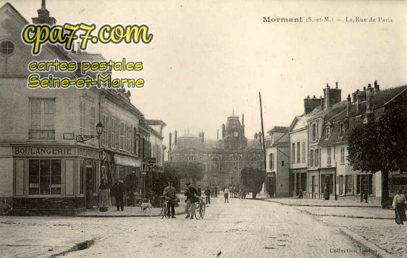Mormant (Seine-et-Marne) - La Rue de Paris