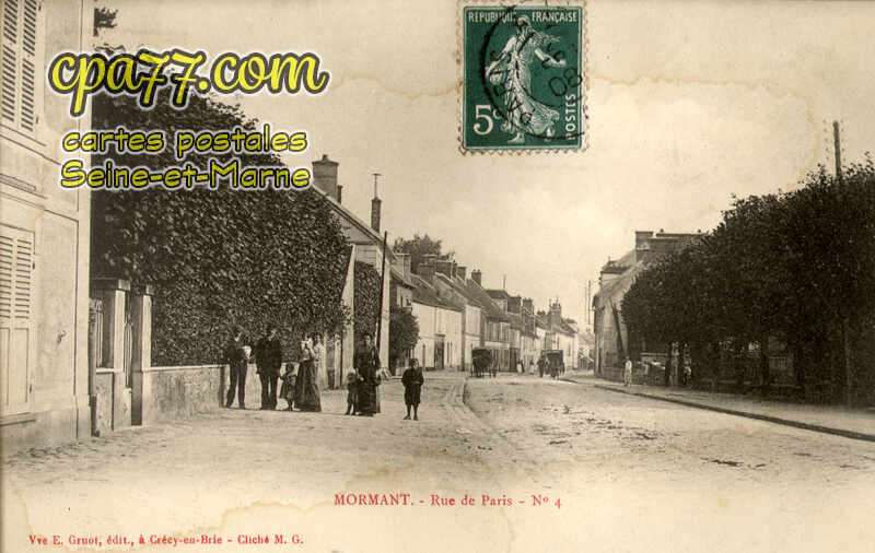 Mormant (Seine-et-Marne) - Rue de Paris
