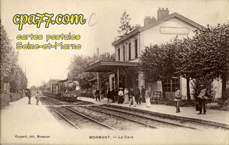 Mormant (Seine-et-Marne) - La Gare