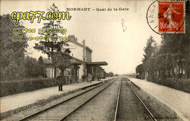 Mormant (Seine-et-Marne) - Quai de la Gare
