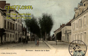 Mormant (Seine-et-Marne) - Avenue de la Gare