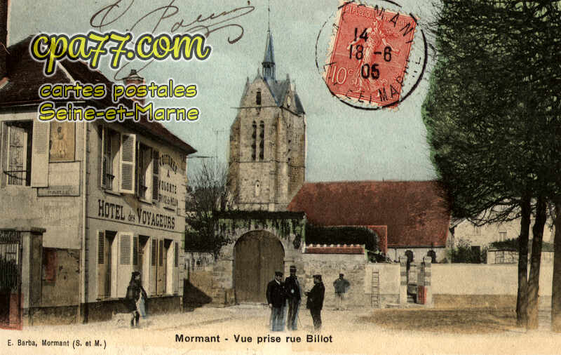 Mormant (Seine-et-Marne) - Vue prise rue Billot
