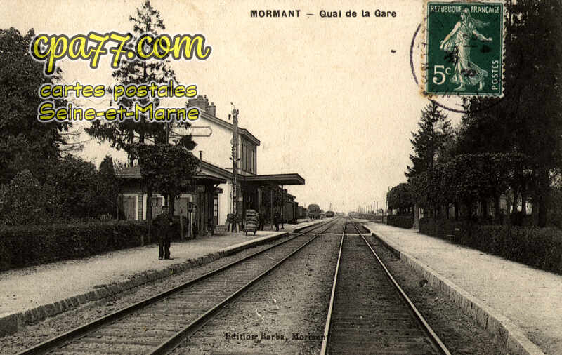 Mormant (Seine-et-Marne) - Quai de la Gare