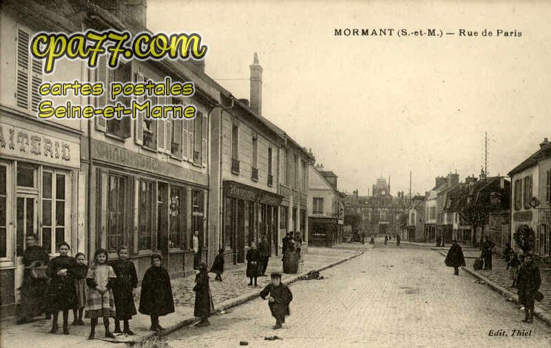 Mormant (Seine-et-Marne) - Rue de Paris