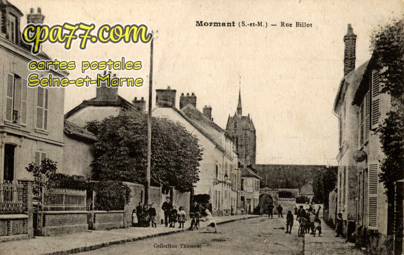 Mormant (Seine-et-Marne) - Rue Billot