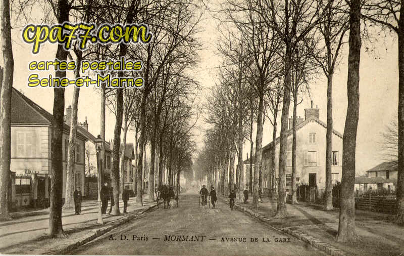 Mormant (Seine-et-Marne) - Avenue de la Gare