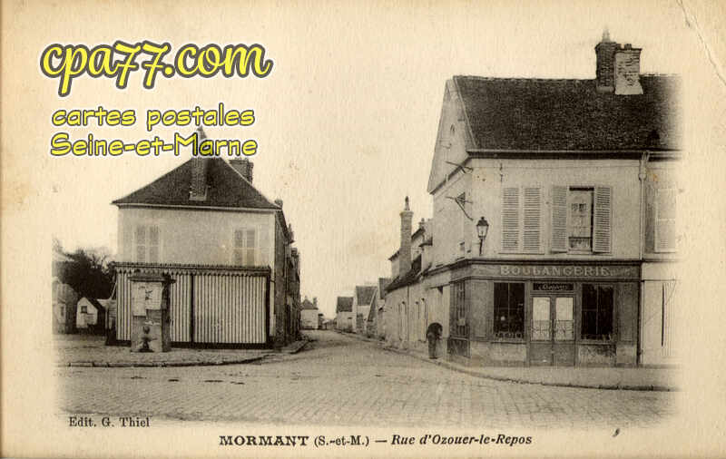 Mormant (Seine-et-Marne) - Rue d&rsquo;Ozouer-le-Repos