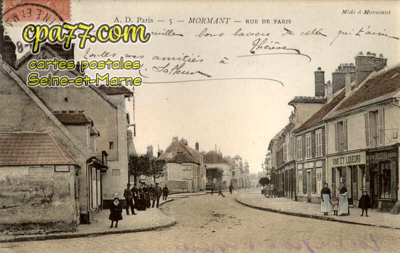 Mormant (Seine-et-Marne) - Rue de Paris