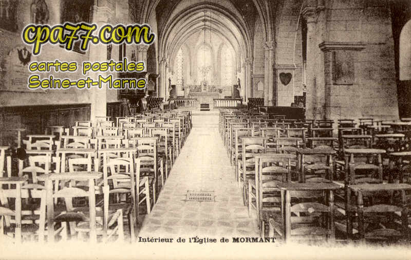 Mormant (Seine-et-Marne) - Intérieur de l&rsquo;Eglise