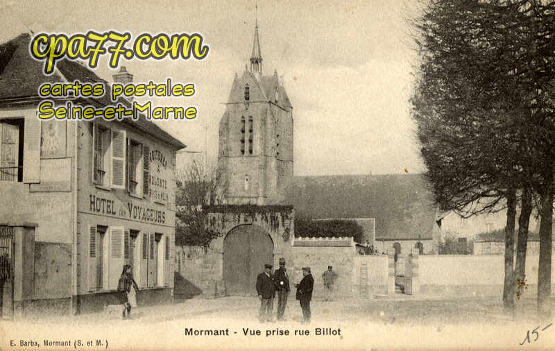 Mormant (Seine-et-Marne) - Vue prise rue Billot