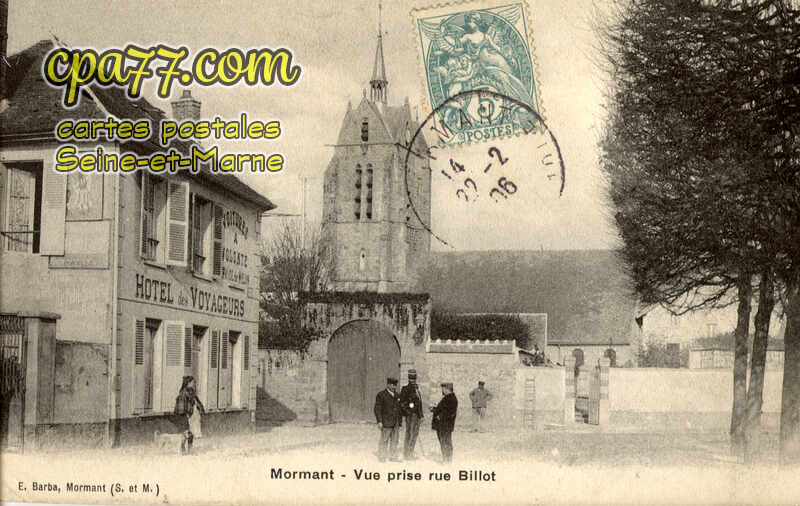 Mormant (Seine-et-Marne) - Vue prise rue Billot