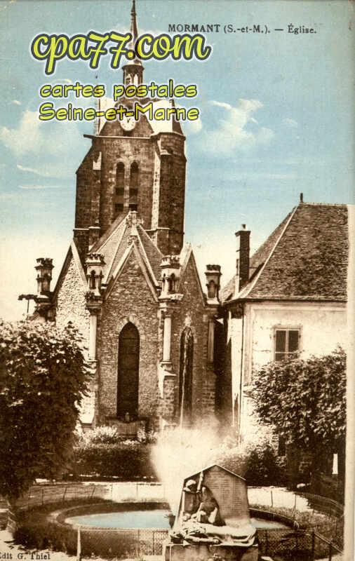 Mormant (Seine-et-Marne) - Eglise