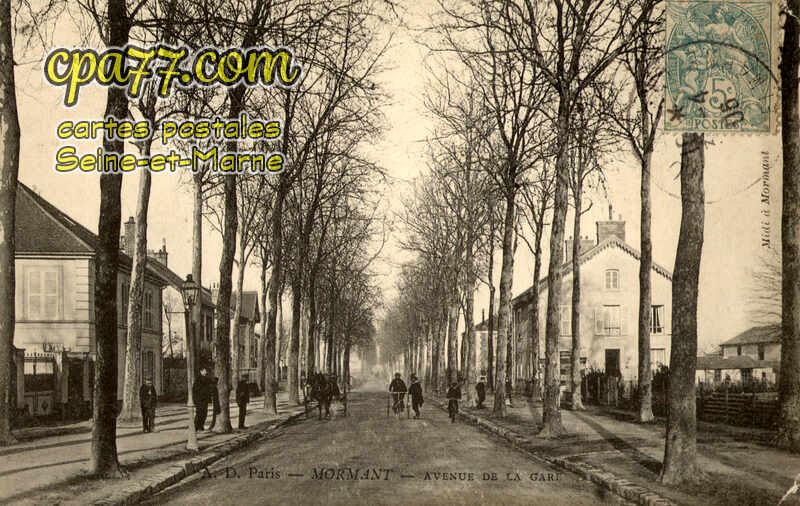 Mormant (Seine-et-Marne) - Avenue de la Gare