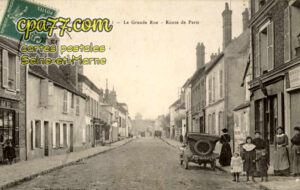 Mormant (Seine-et-Marne) - La Grande Rue – Route de Paris