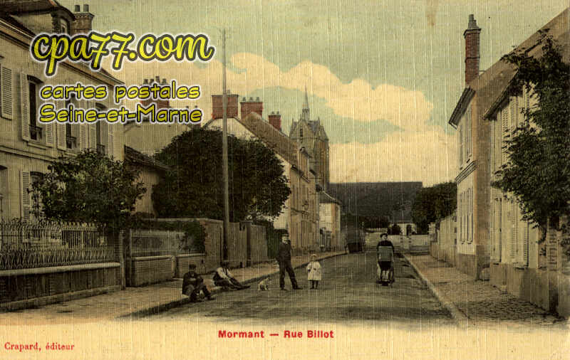Mormant (Seine-et-Marne) - Rue Billot