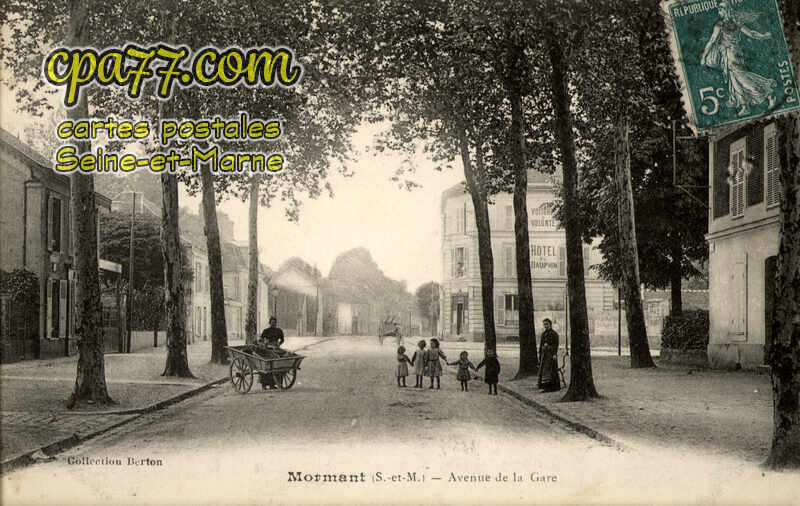 Mormant (Seine-et-Marne) - Avenue de la Gare