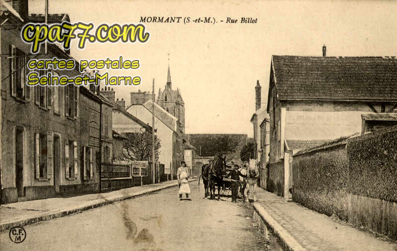Mormant (Seine-et-Marne) - Rue Billot