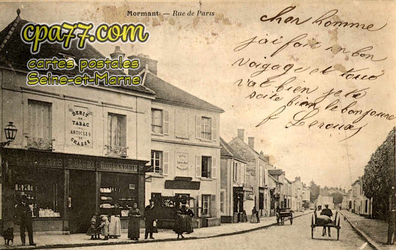 Mormant (Seine-et-Marne) - Rue de Paris