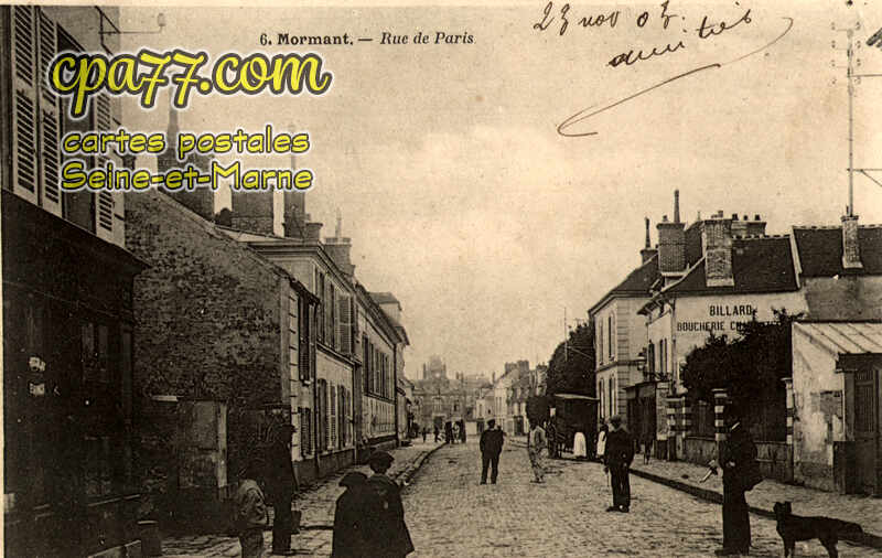 Mormant (Seine-et-Marne) - Rue de Paris