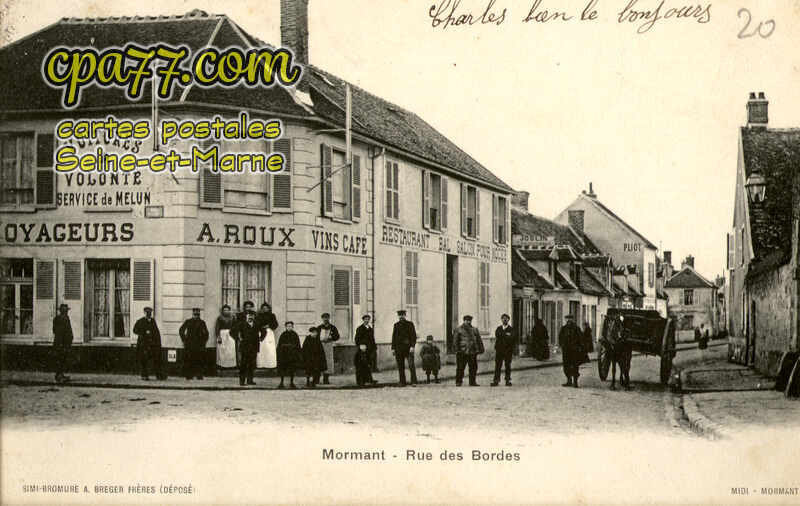 Mormant (Seine-et-Marne) - Rue des Bordes