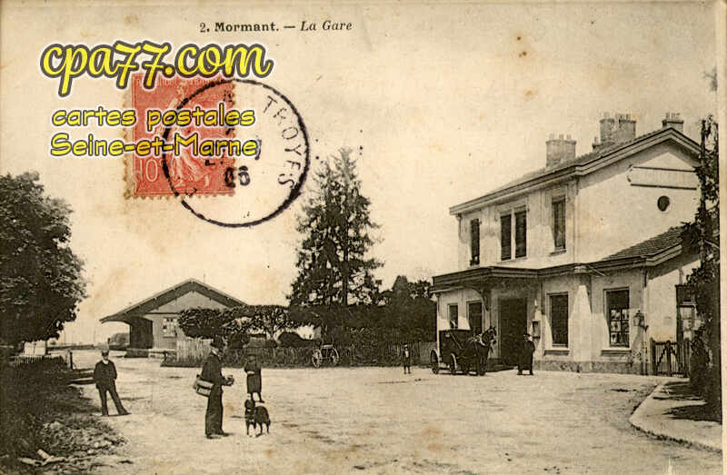 Mormant (Seine-et-Marne) - La Gare