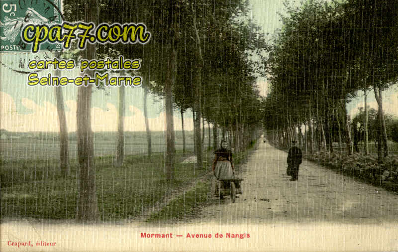 Mormant (Seine-et-Marne) - Avenue de Nangis