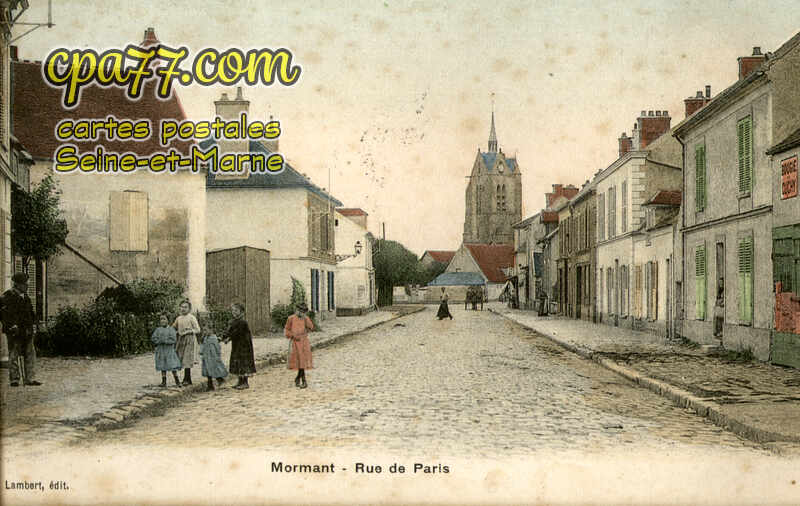 Mormant (Seine-et-Marne) - Rue de Paris