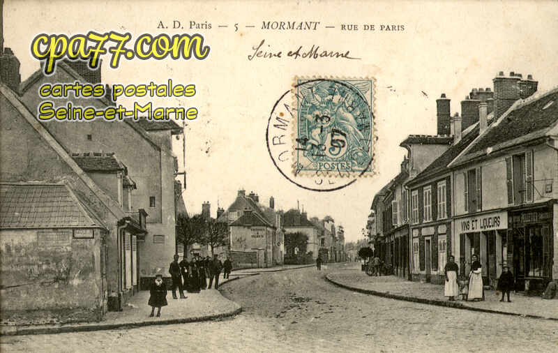 Mormant (Seine-et-Marne) - Rue de Paris
