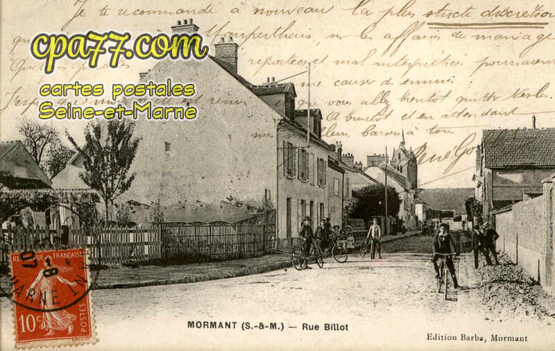 Mormant (Seine-et-Marne) - Rue Billot