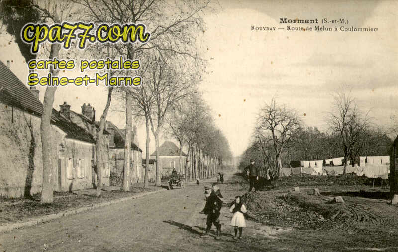 Mormant (Seine-et-Marne) - Rouvray – Route de Melun à Coulommiers