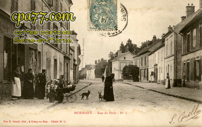Mormant (Seine-et-Marne) - Rue de Paris